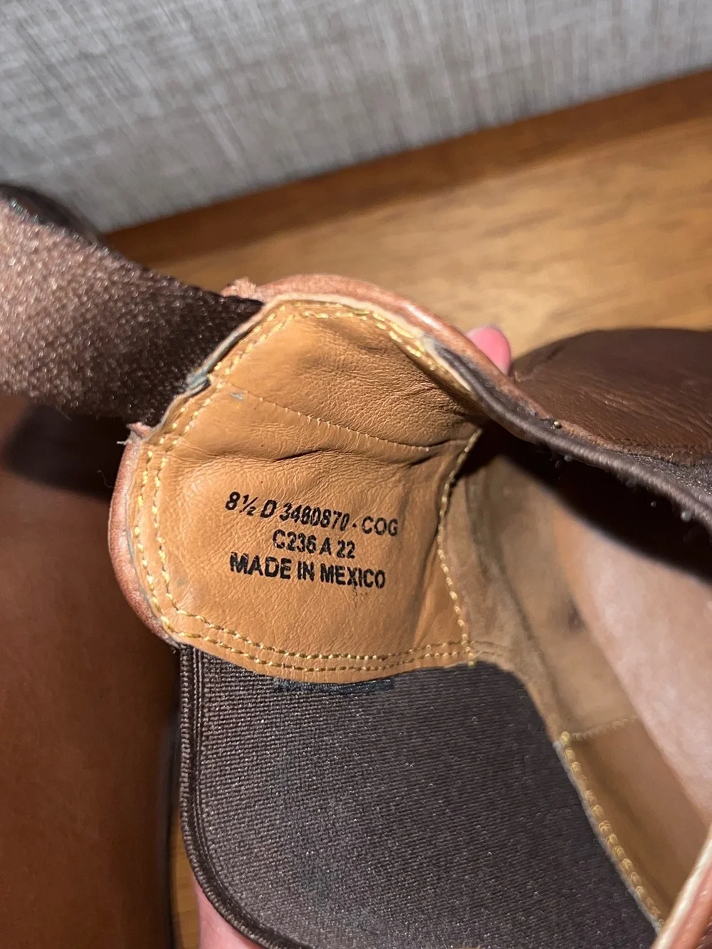 FRYE Tyler Flex Chelsea Boots - Cognac - Men’s 8.5